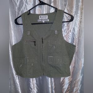 NWOT Columbia women's fishing Vest sz large
